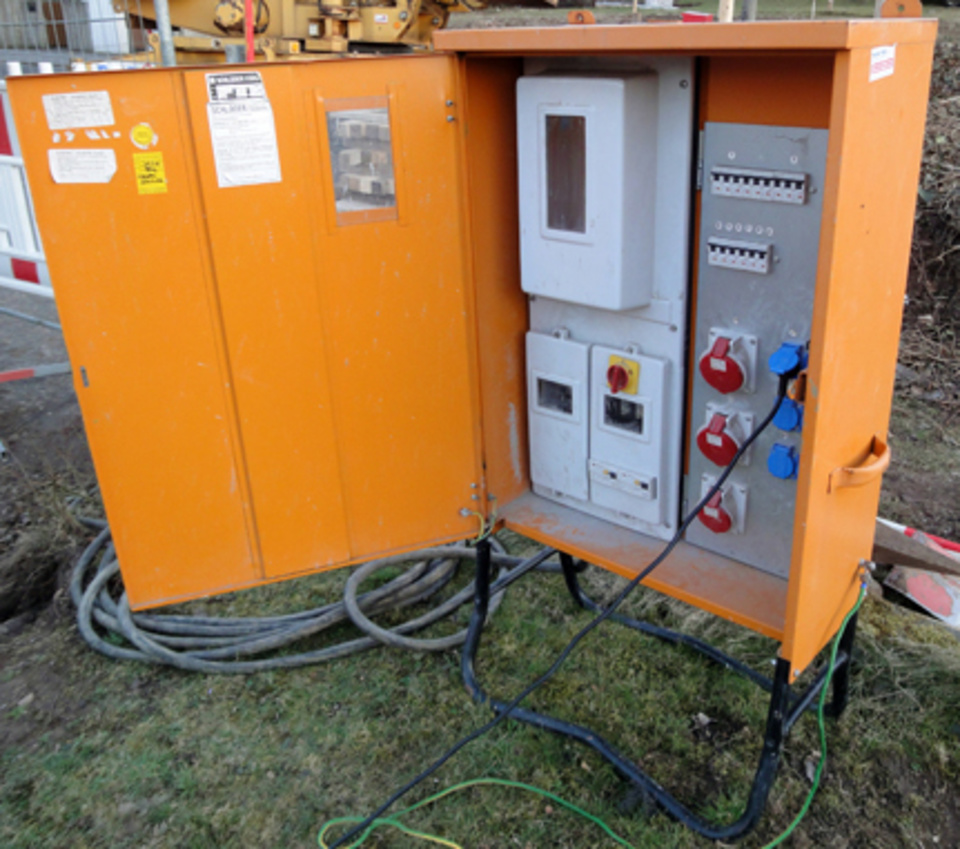 Baustromkasten bei Elektro Pönicke GmbH in Zeulenroda-Triebes